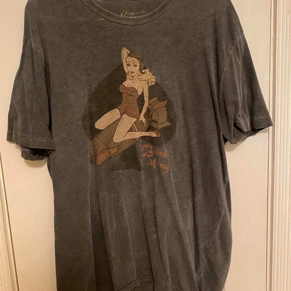 Lucky Brand Charcoal Graphic Tee